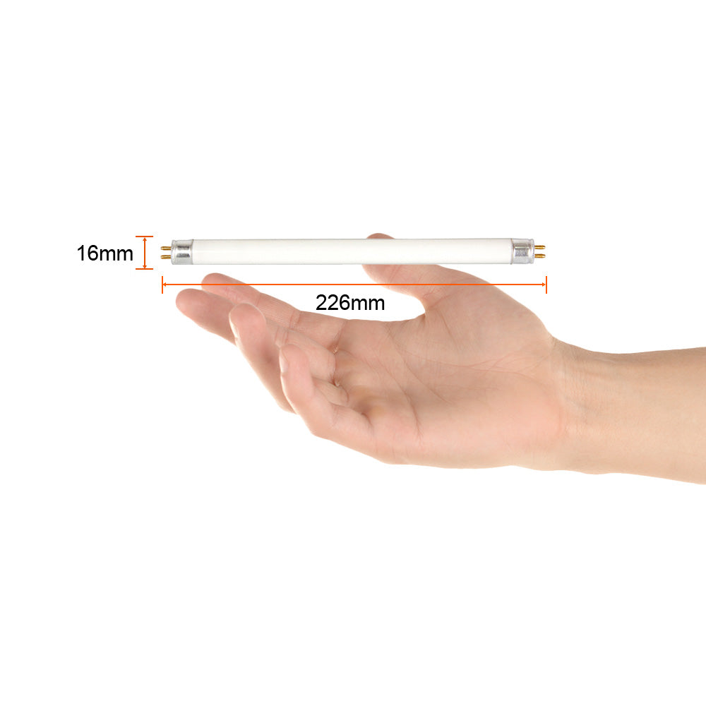 FOCO TUBO TECNOLITE FLUORESCENTE 22CM 6W LUZ DE DÍA BASE G5 NO ATENUABLE ***TECNOLITE HAE***