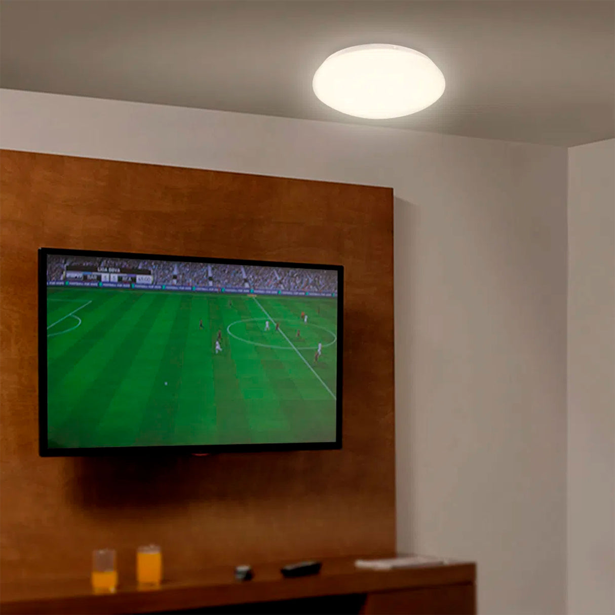 LAMPARA DE INTERIOR LED PARA SOBREPONER 16 W LUZ CALIDA BRILLANTE FC-LEDRL/004/30 *** HAE ***