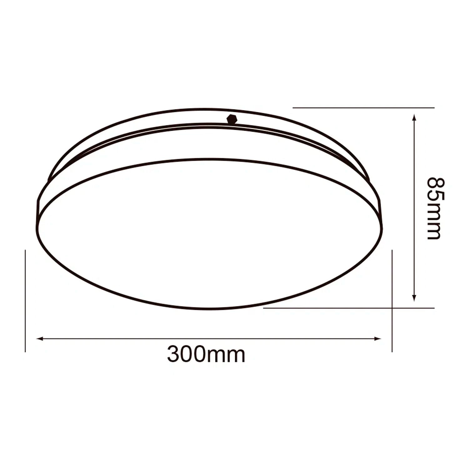 LÁMPARA DE INTERIOR LED ANSER TECNOLITE PARA SOBREPONER 16W LUZ SUAVE CÁLIDA