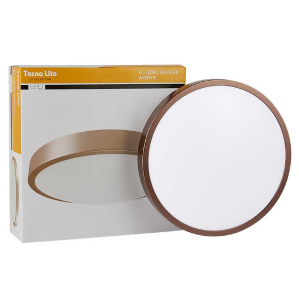 LÁMPARA DE INTERIOR LED TECNOLITE ANSER III PARA SOBREPONER 16W LUZ DE DÍA