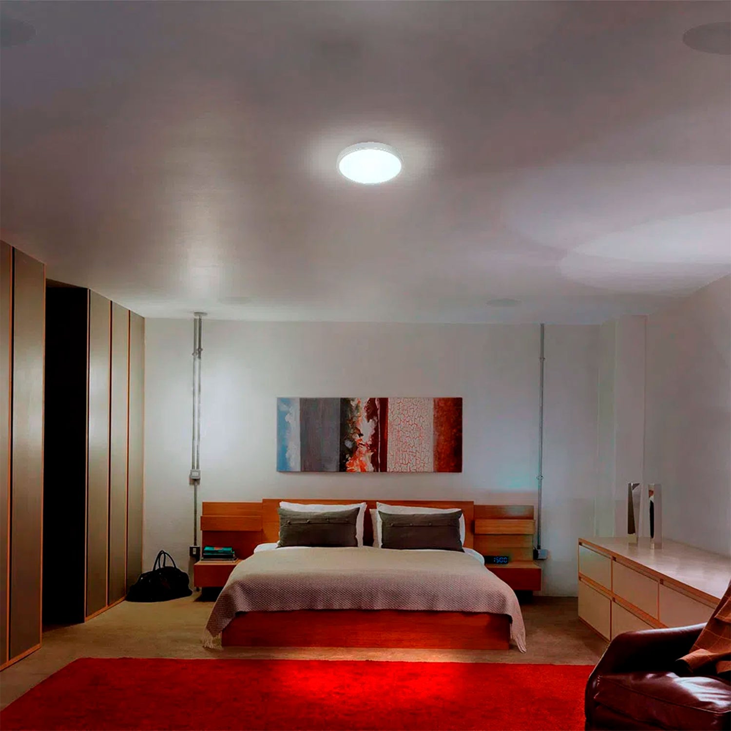 LÁMPARA DE INTERIOR LED ANSER II TECNOLITE PARA SOBREPONER 16W LUZ DE DÍA