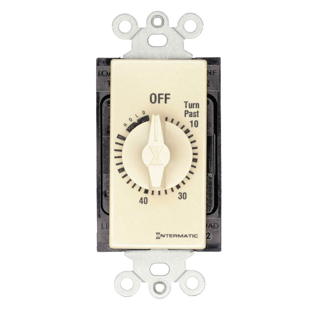 TEMPORIZADOR CUENTA REGRESIVA 125-277VCA. 4 HRS. MAX. SIN ESPERA MARFIL INTERMATIC