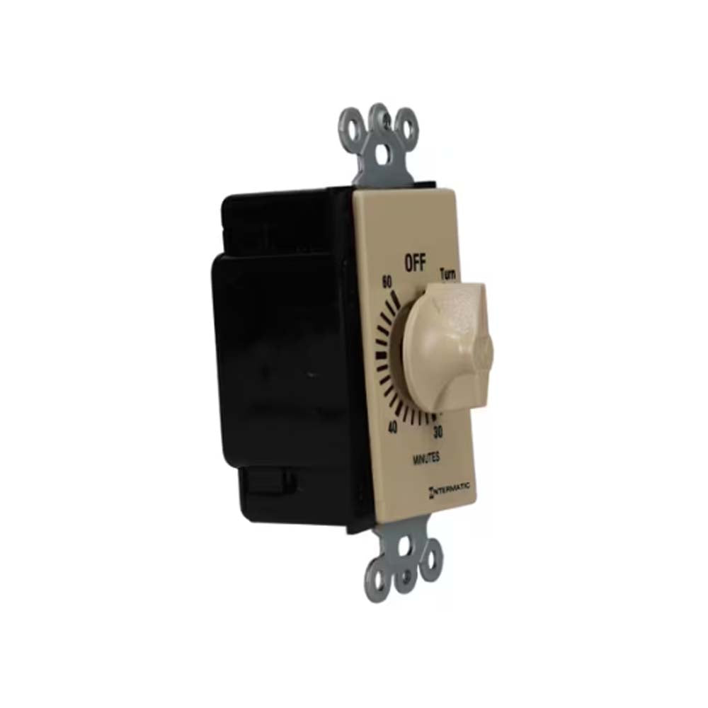 TEMPORIZADOR CUENTA REGRESIVA 125-277VCA. 60MIN. MAX. SIN ESPERA MARFIL INTERMATIC