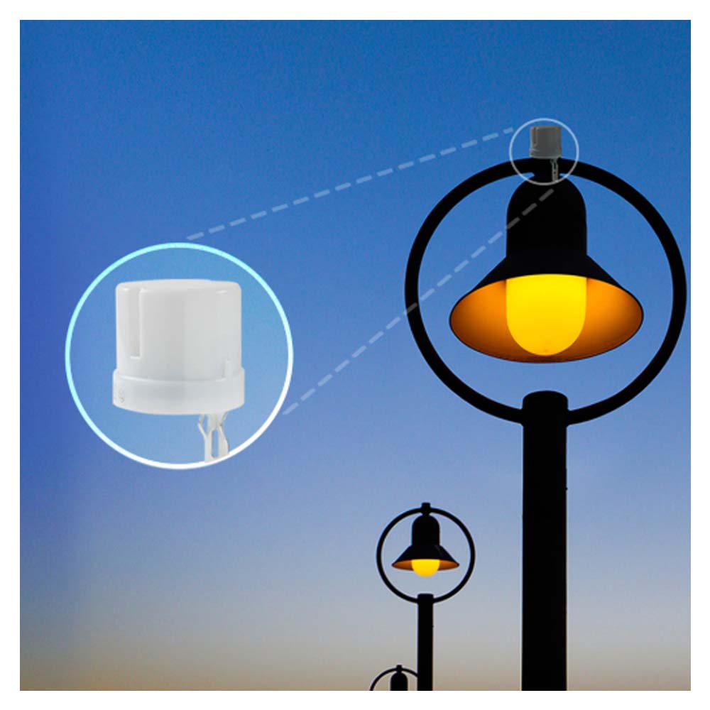 FOTOCELDA EXTERNA IP44 COMPACTO TECNOLITE APLICACIONES