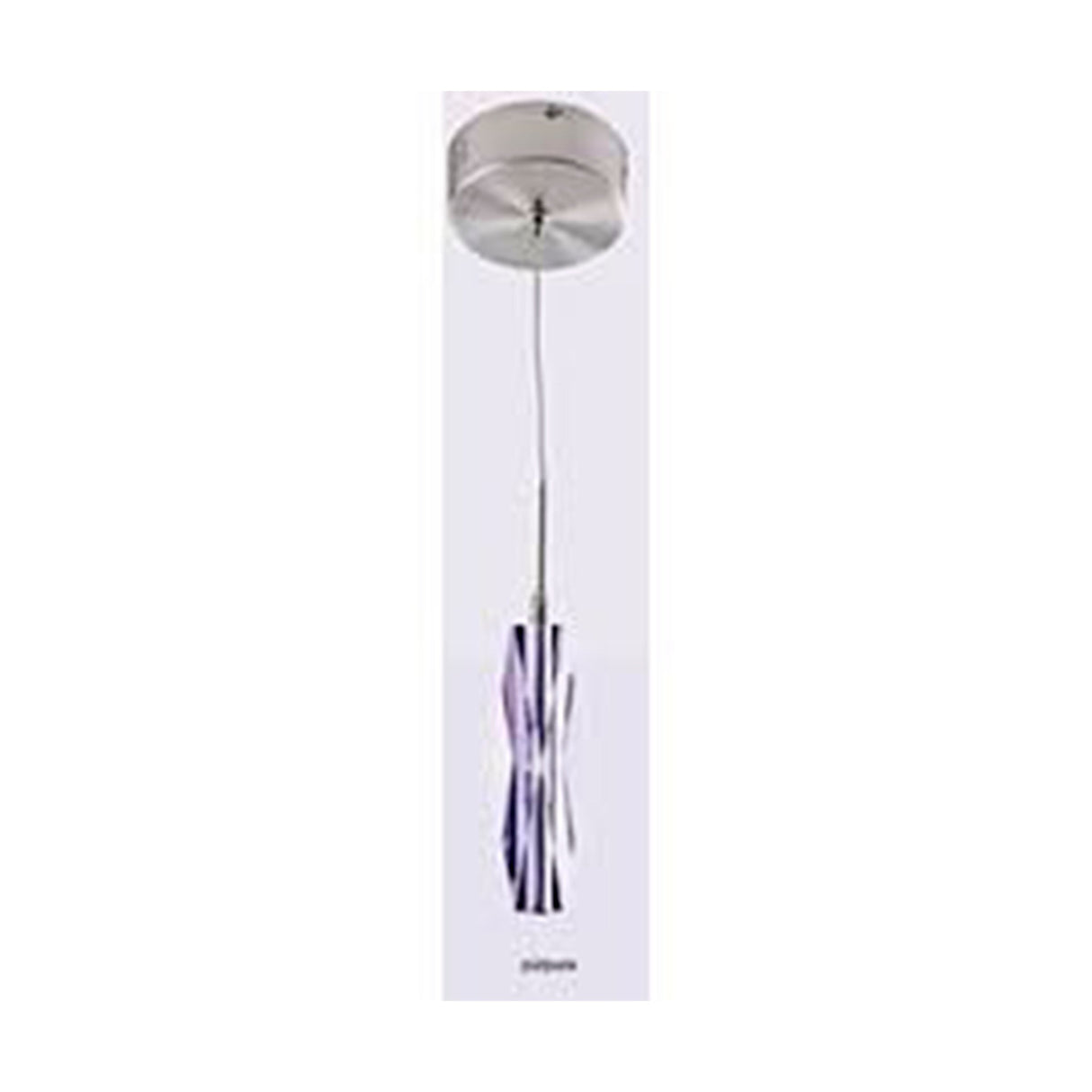 FHS6022-1 CANDIL ARTEMISA BCO-PURPLE 1 LUZ IIDSA