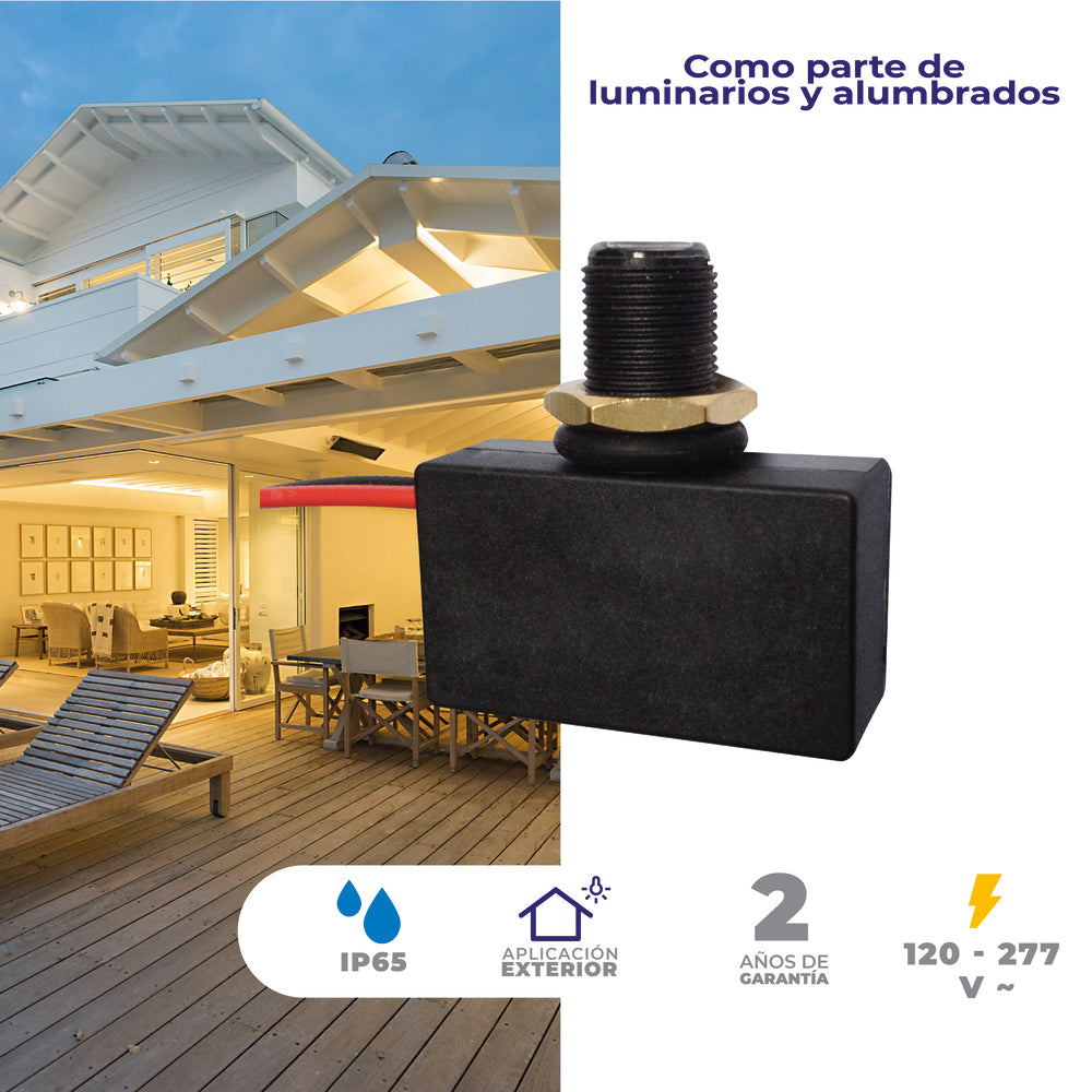 FOTOCELDA INTERNA P/CARGAS INCANDESCENTES, HALOGENAS Y LED