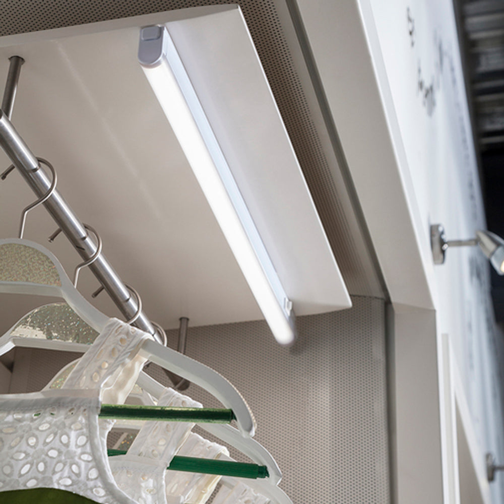 LÁMPARA LINEAL LED TECNOLITE PEKIN VII PARA SOBREPONER 14W LUZ BLANCA NEUTRA