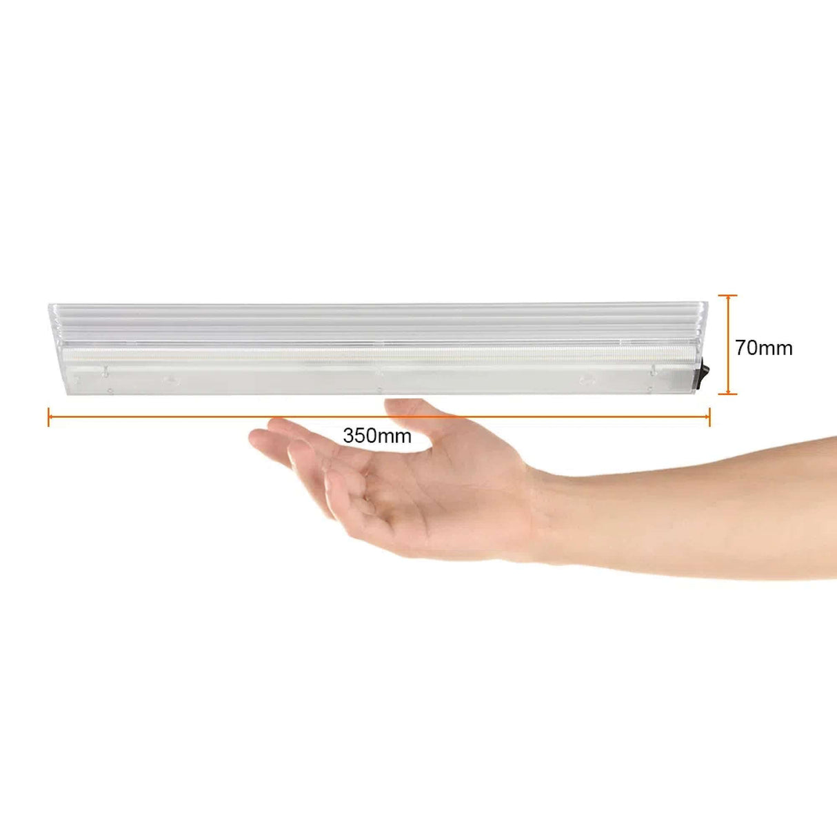 LAMPARA LINEAL LED TECNOLITE PARA SOBREPONER 10W LUZ BLANCA FRIA *** HAE ***