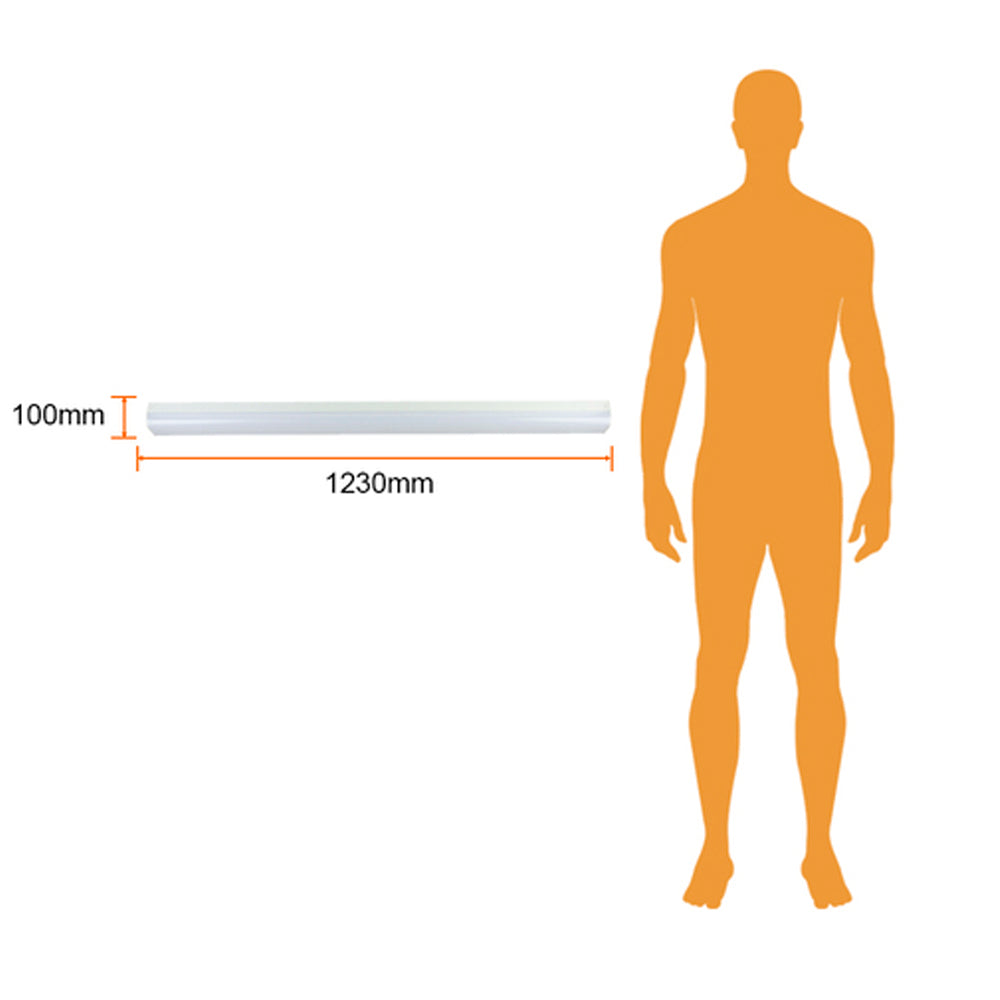 LÁMPARA LINEAL LED TECNOLITE CAPELLA PARA SOBREPONER 40W LUZ BLANCA NEUTRA