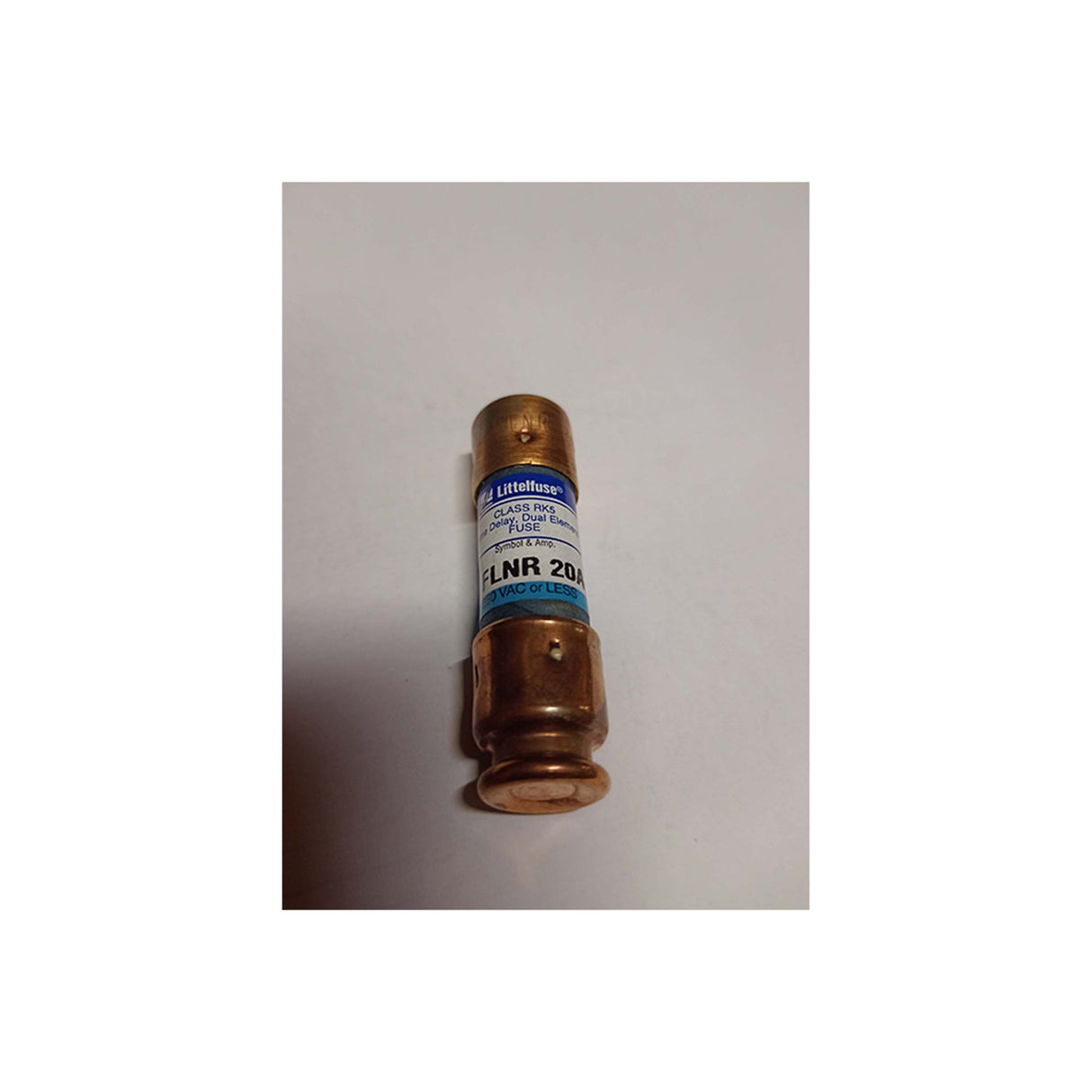 FUSIBLE DOBLE ELEMENTO 20A/250VCA-125VCD. CL. RK5 ACCION RETARDADA *** OFRECER FRN-R-20 ***