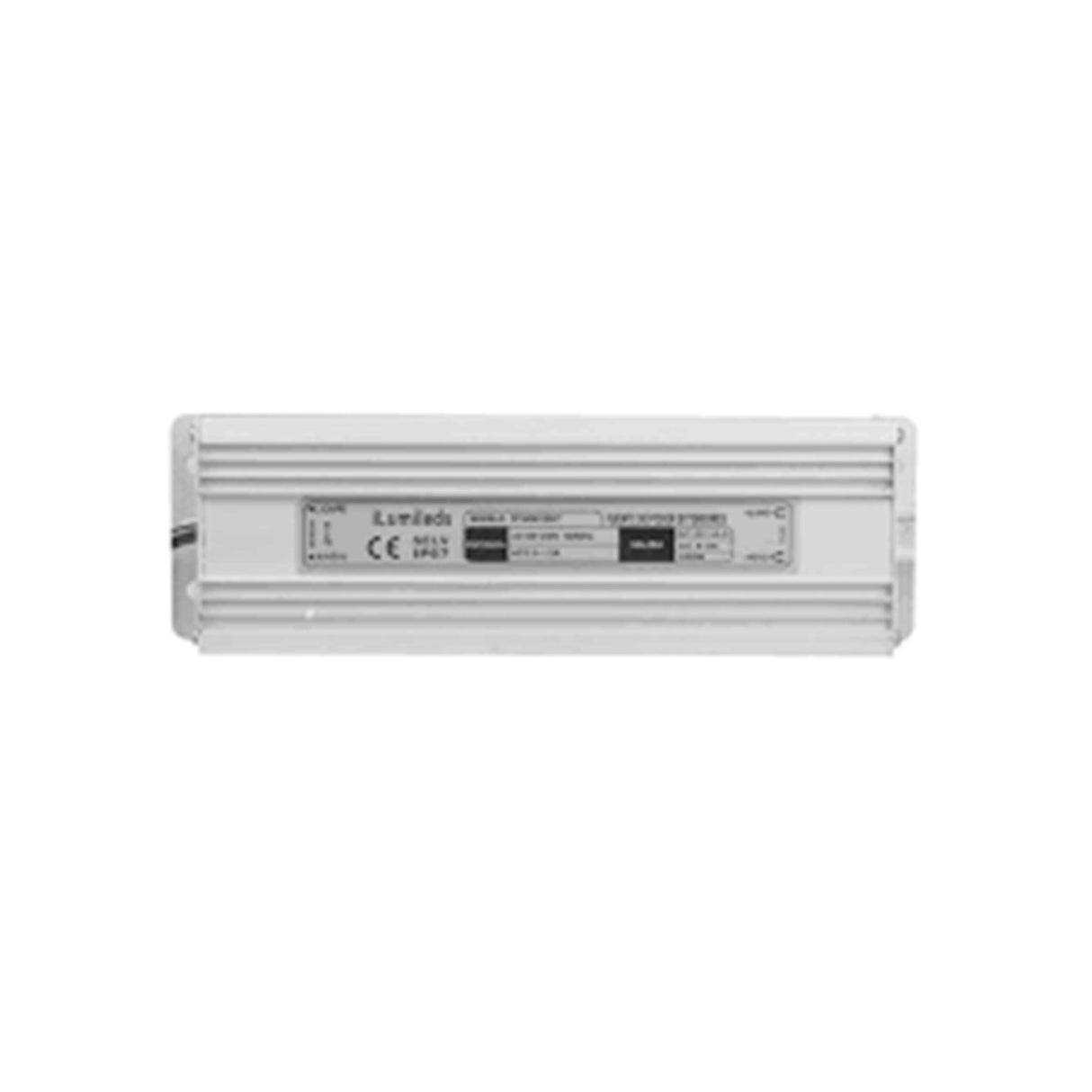 FUENTE DE ALIMENTACION P/ TIRA EXTRAPLANA DE LED 80W 12V SALIDA 100-240V ENTRADA IP67 MCA ILUMILEDS ***HAE 2024***