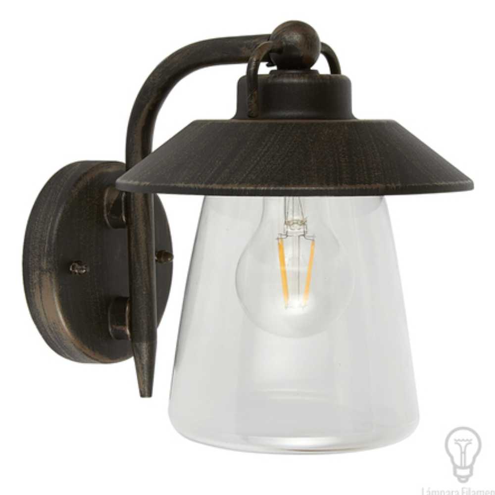 FAROL DE EXTERIOR SPICA TECNOLITE PARA SOBREPONER 20W BASE E27