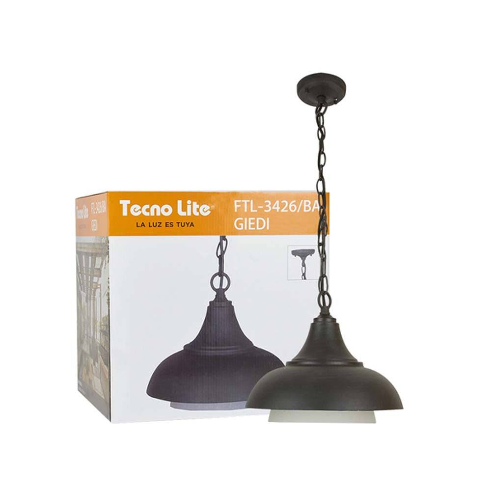 FAROL DE EXTERIOR PARA SUSPENDER GIEDI TECNOLITE 20W BASE E27
