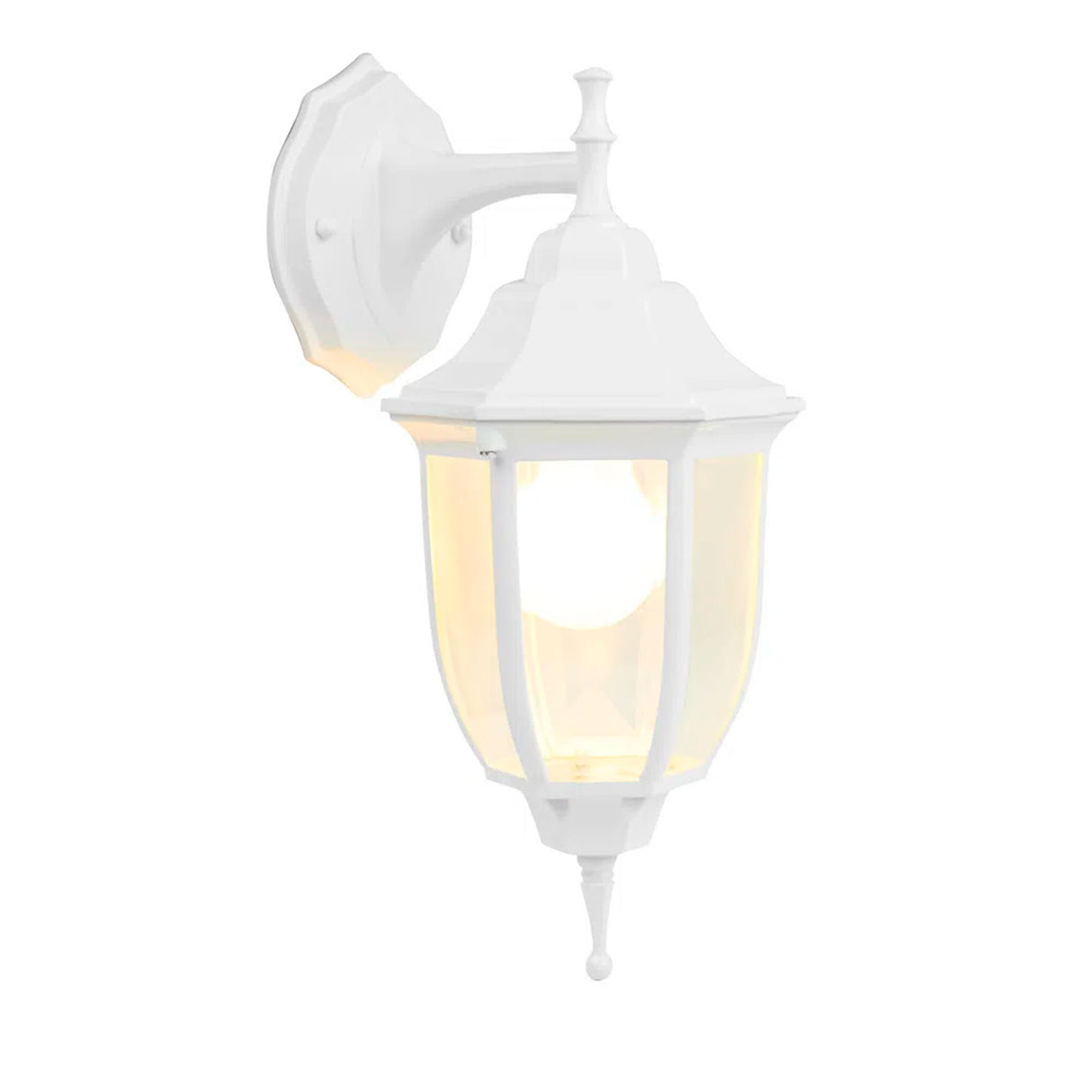 FAROL DE EXTERIOR SALERMO I TECNOLITE PARED ARBOTANTE 60W IP44 BASE E27 BLANCO