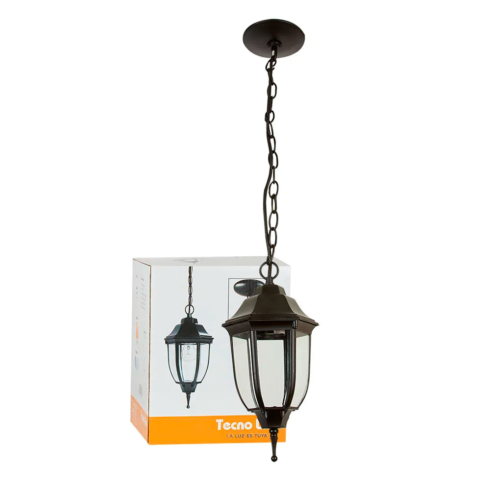 FAROL DE EXTERIOR PARA SUSPENDER SANTIAGO TECNOLITE 26W BASE E27