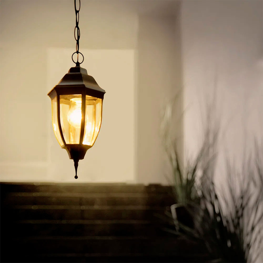 FAROL DE EXTERIOR PARA SUSPENDER SANTIAGO TECNOLITE 26W BASE E27