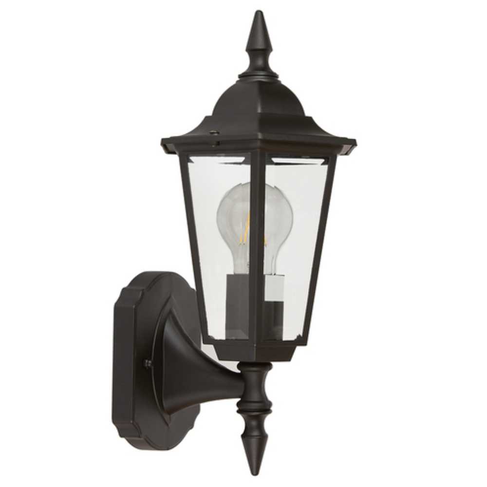 FAROL DE EXTERIOR SAN REMO TECNOLITE PARA SOBREPONER 26W BASE E27 NEGRO