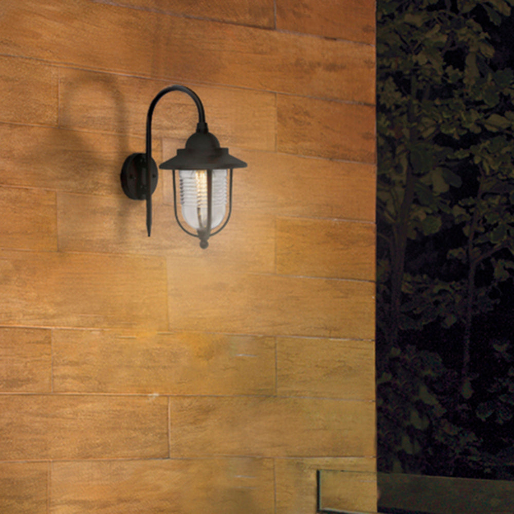 FAROL DE EXTERIOR BIXA TECNOLITE PARA SOBREPONER 20W BASE E27 NEGRO