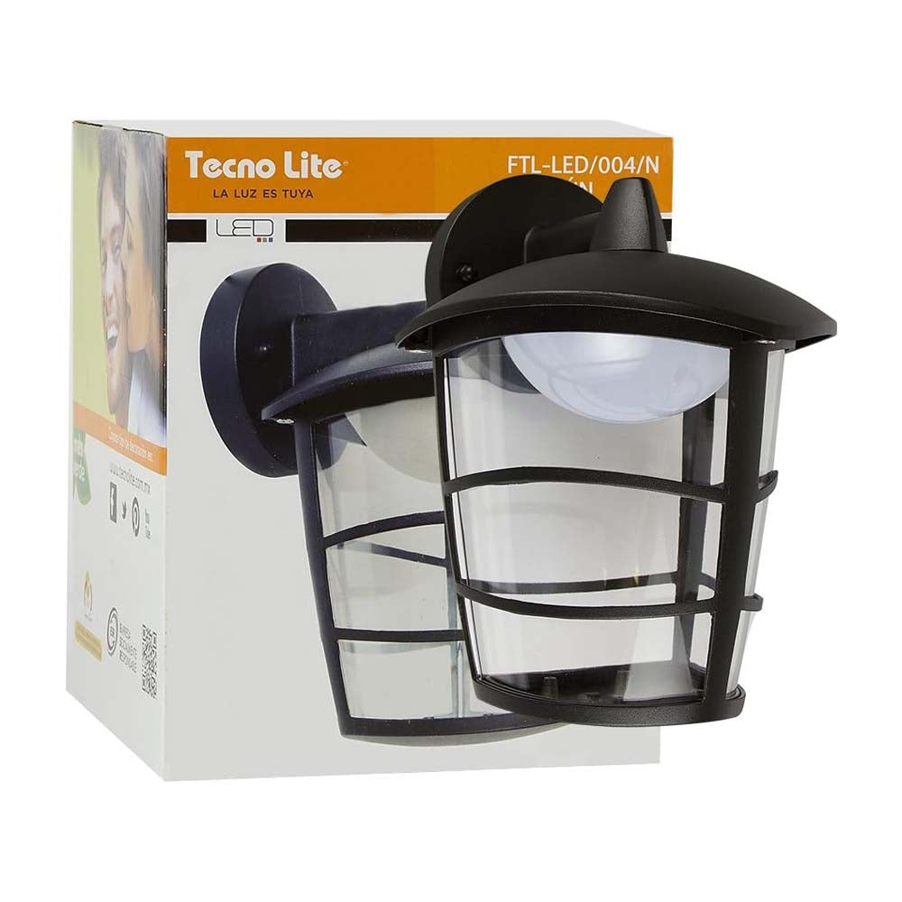 FAROL DE EXTERIOR LED RANGÚN I TECNOLITE PARA SOBREPONER 10W LUZ BLANCA NEUTRA ***TECNOLITE HAE***