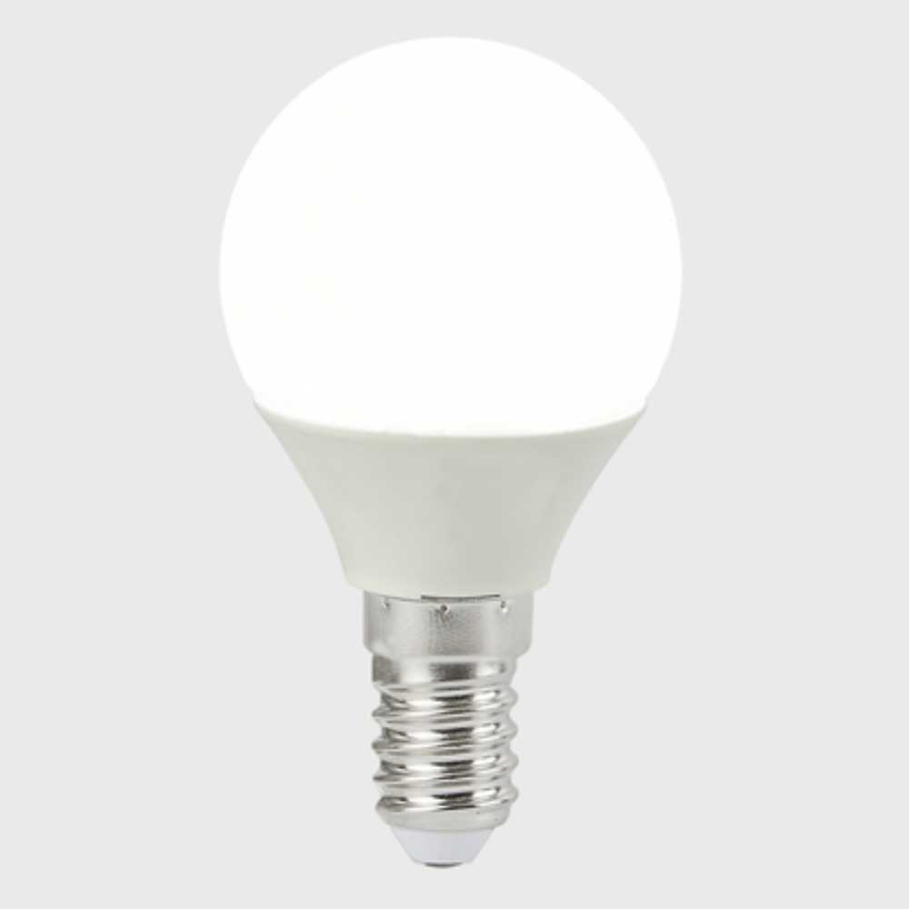 FOCO LED TECNOLITE TIPO GLOBO 4W LUZ DE DÍA BASE E14