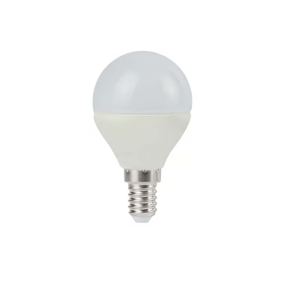 FOCO GLOBO 45 LED 4 W LUZ CALIDA BRILLANTE BASE E14 NO ATENUABLE