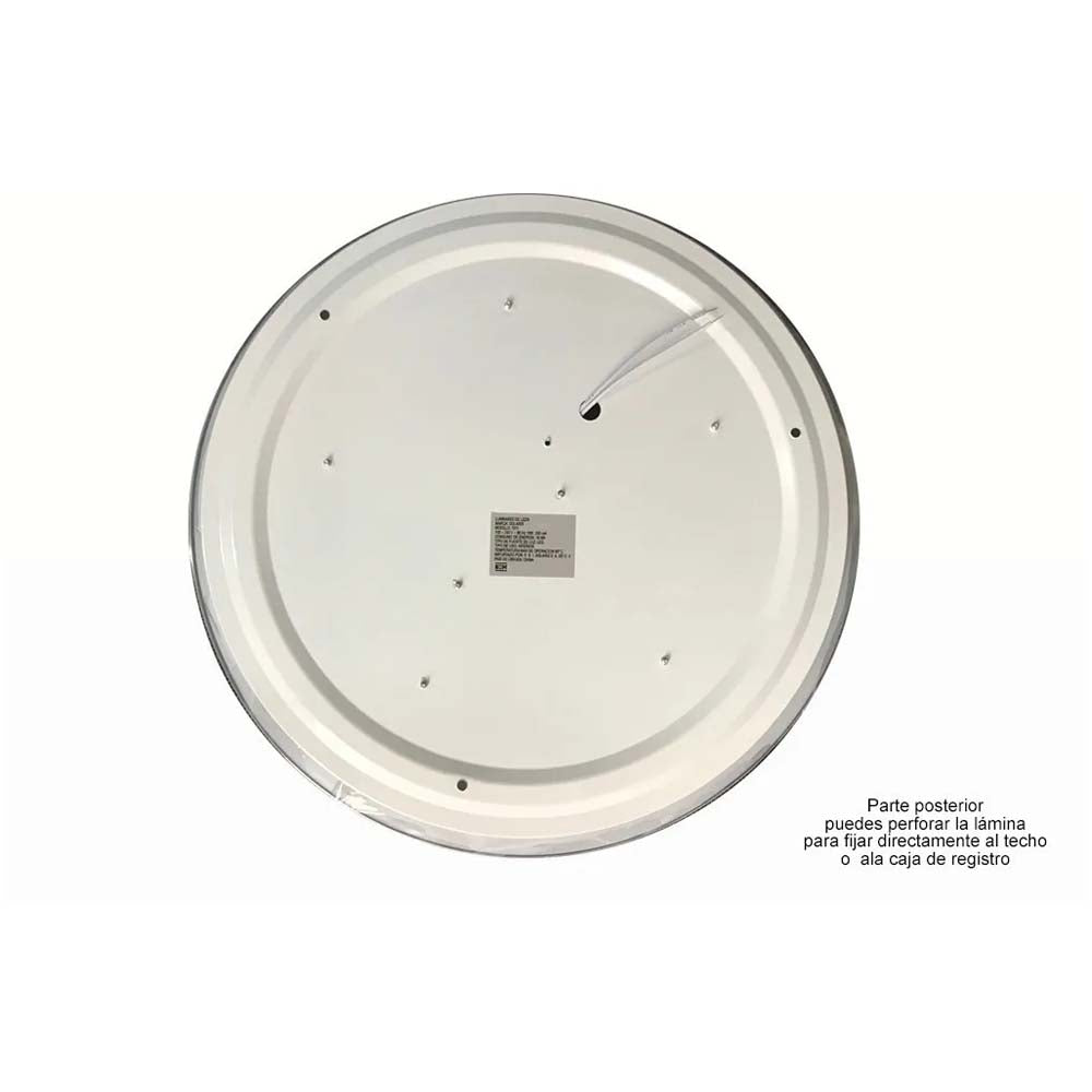 PLAFON DECORATIVO COMPACTO 18W 25000 HRS SOLARIS *** HA. LUMI ***