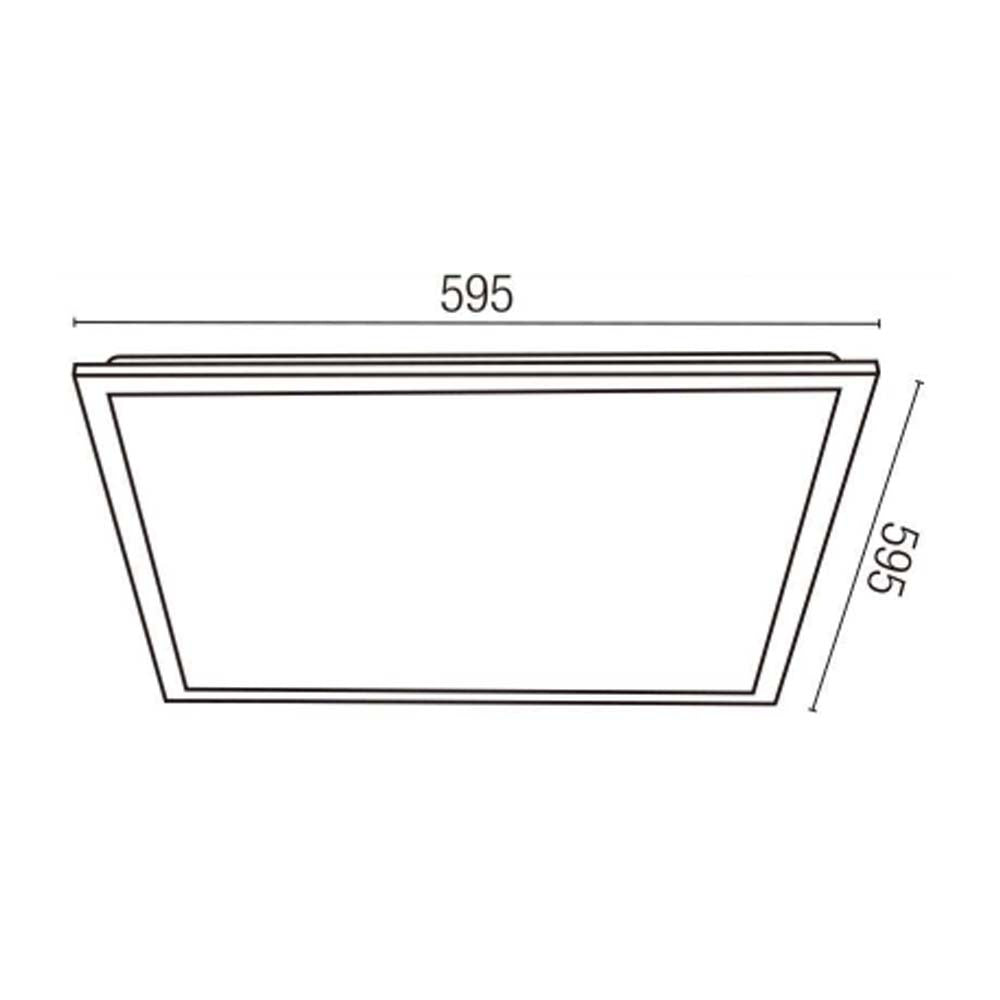 GABINETE LED BACKLIGHT 40W 4000LM COLOR BLANCO 4000K 90-260V