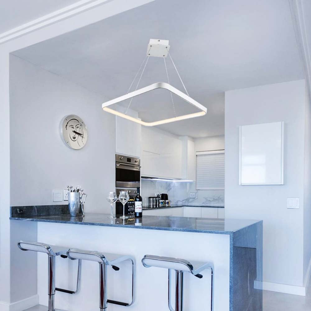 CANDIL DE LED 40W COLGANTE BLANCO LEON