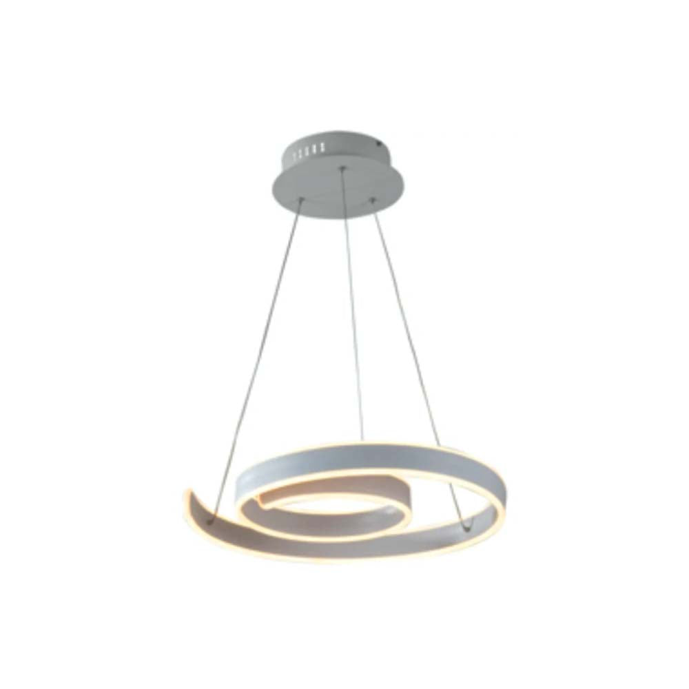 CANDIL DE LED 92W MODERNISTA COLGANTE DIMEABLE BLANCO LEON