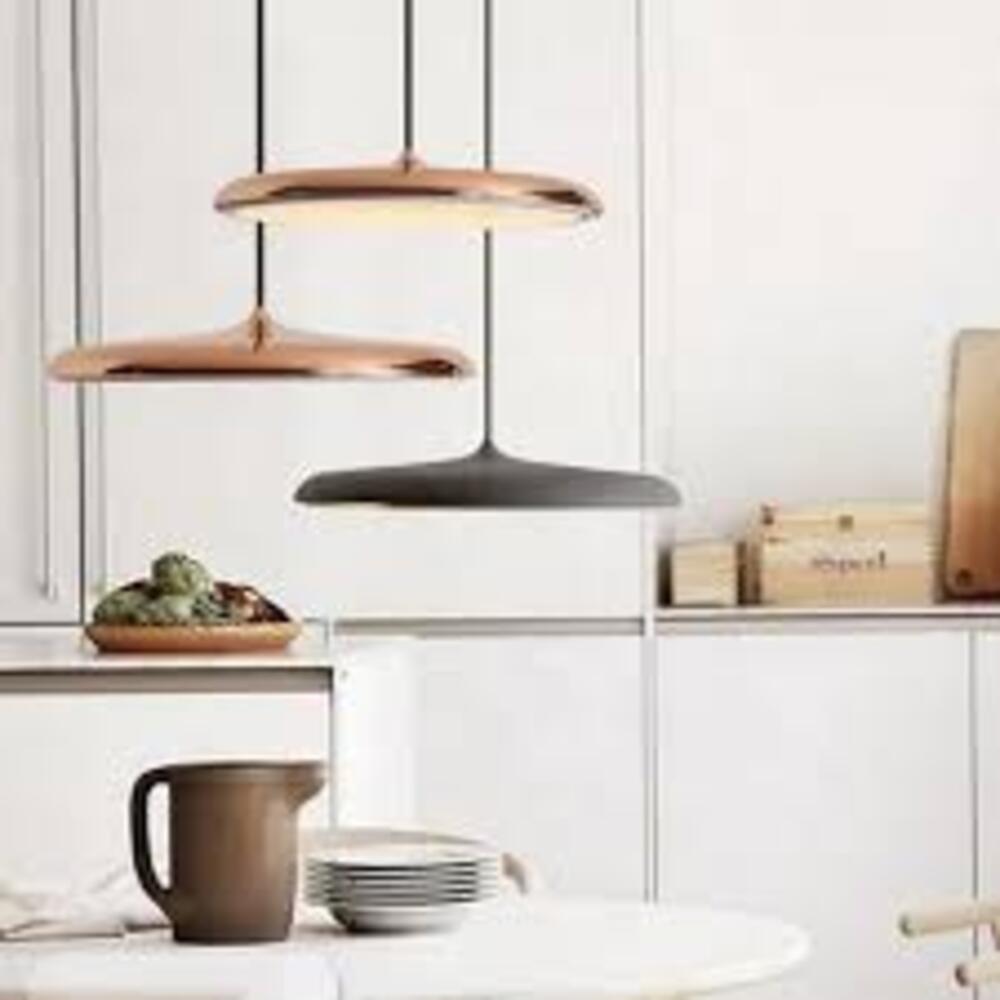 CANDIL DE LED 24W MODERNISTA ORO ROSADO DIMEABLE LEON