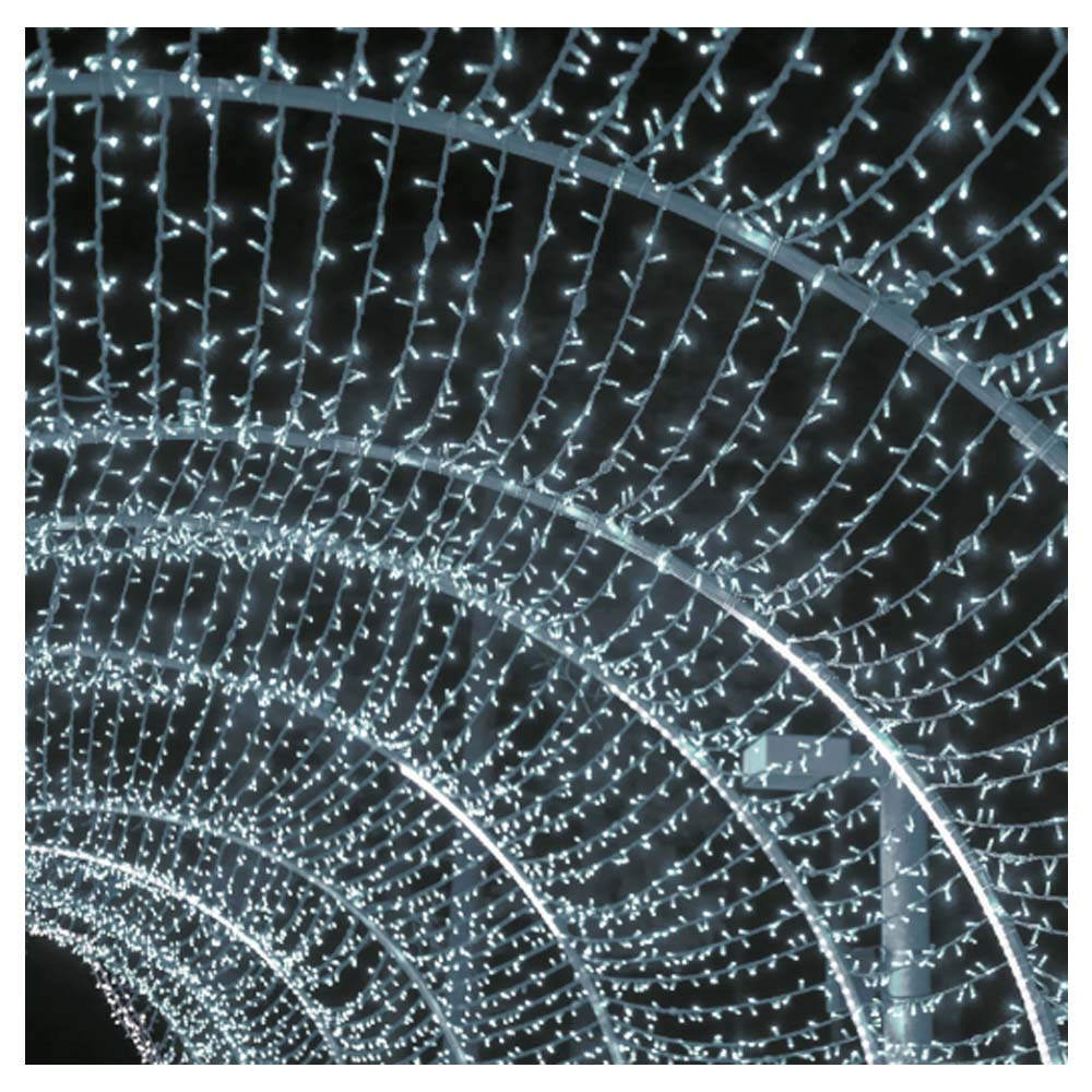 SERIE C/GUIRNALDA LED LUZ DE DIA