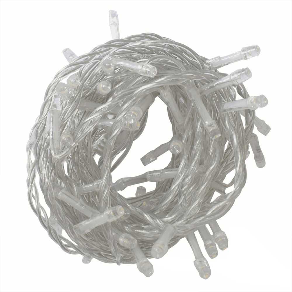 SERIE C/GUIRNALDA LED BLANCO CALIDO