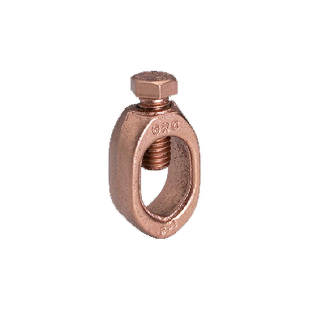 CONECTOR MEC.CU P/VARILLA DE TIERRA 5/8" A CABLE 10 SOL-1 TRE BURNDY **** AP ****