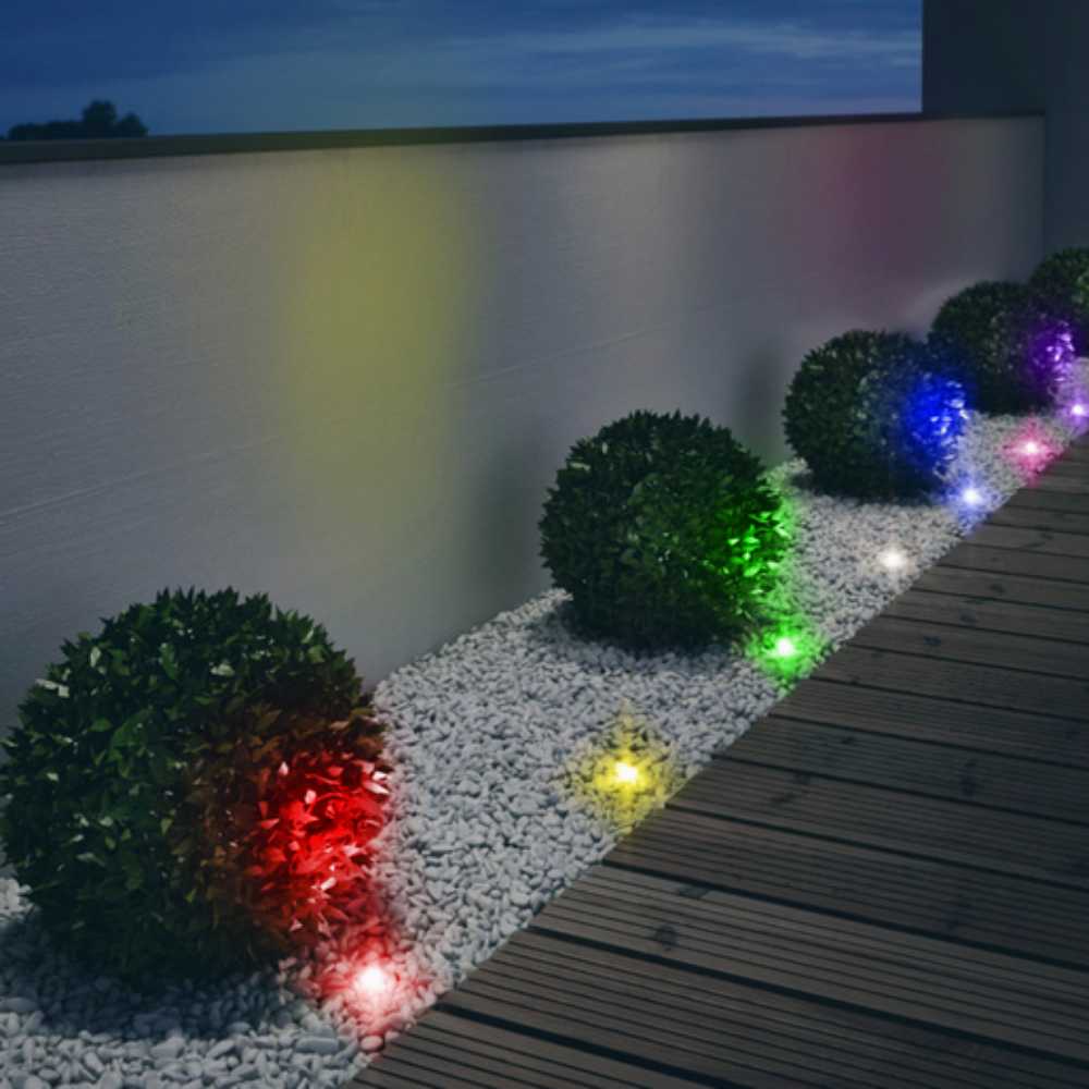 FOCO LED TECNOLITE 3W LUZ RGB CAMBIA DE COLOR AUTOMÁTICAMENTE BASE GU10