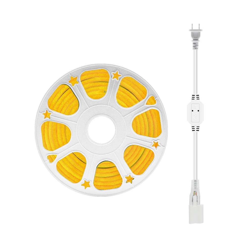 TIRA SUPER(NEON FLEX) CORTE DE 50CM 4.5W P/METRO AMARILLA DORADO