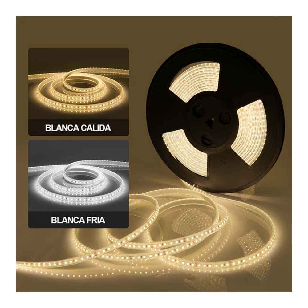 TIRA SUMERGIBLE IP68 24V LED 2835 120P 10MTS BF