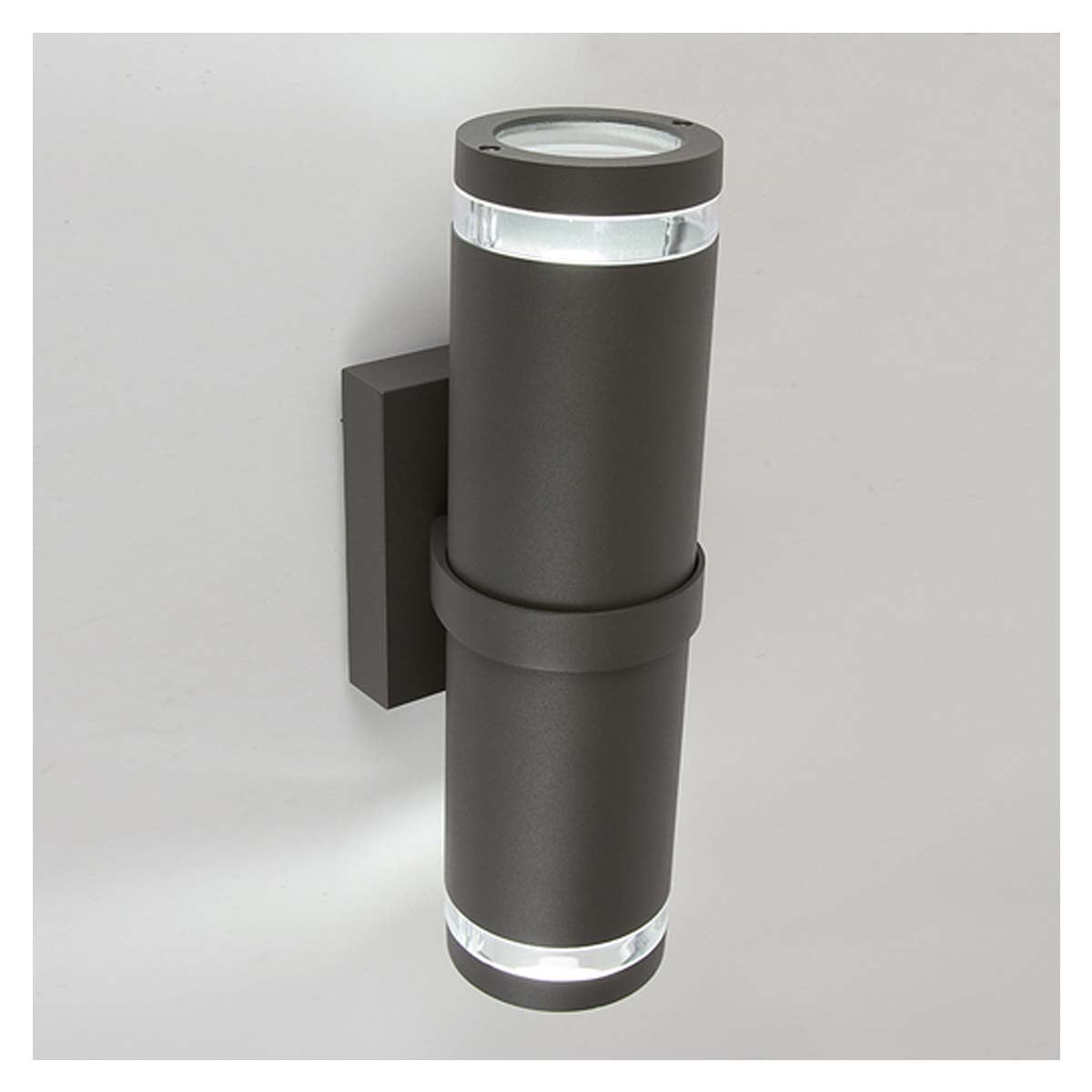 LÁMPARA DE EXTERIOR TOLEDO I TECNOLITE PARA SOBREPONER BASE E27 ANTRACITA