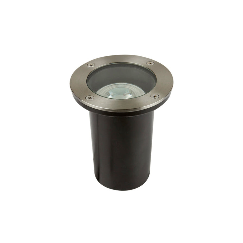 LAMPARA DE PISO EMPOTRADA IDEAL ZONA COSTERA BASE E27 POTENCIA MAX. 50 W IP65 IK06 NO INCLUYE FOCO H-605/S