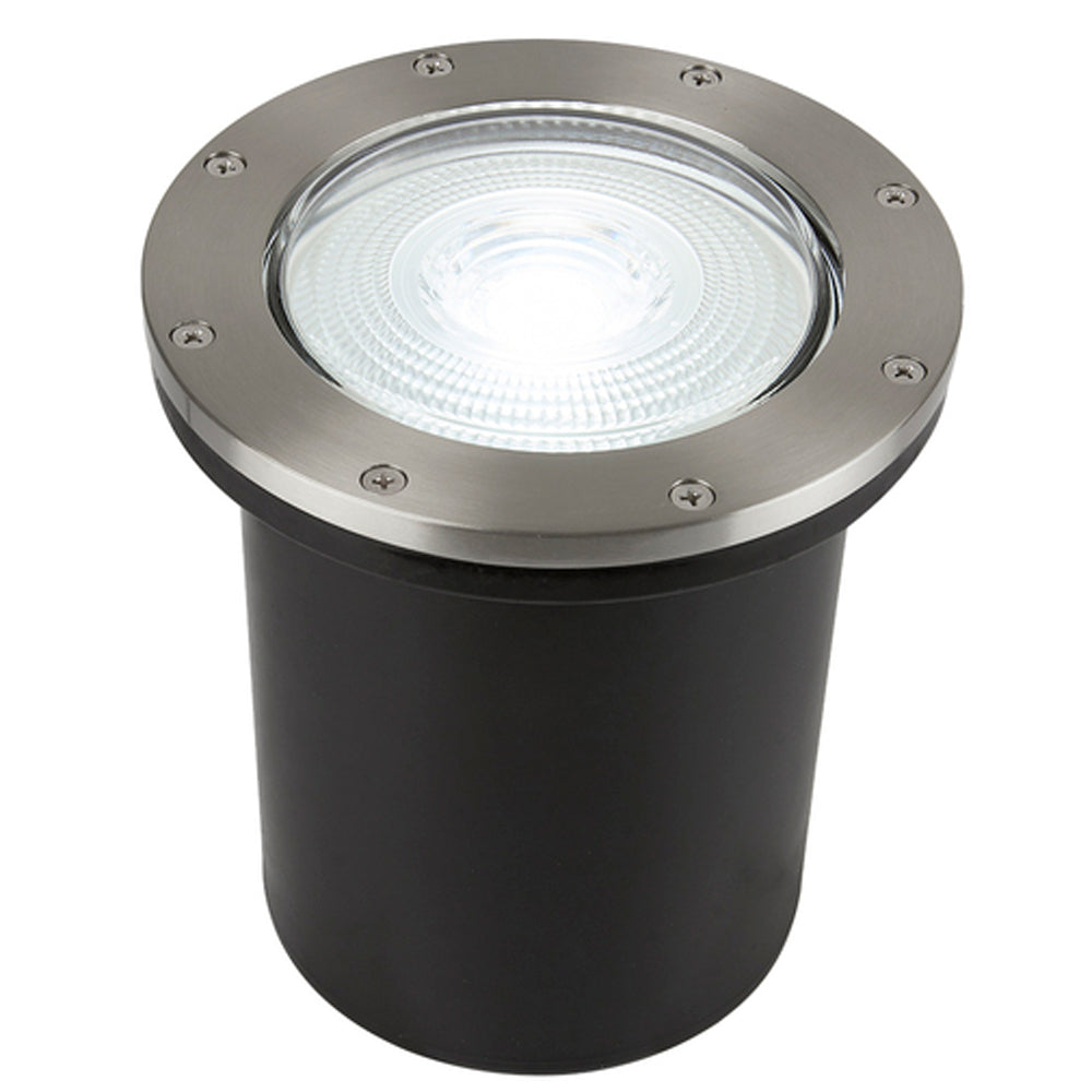 LÁMPARA DE EXTERIOR LED CUENCA III TECNOLITE DE PISO EMPOTRABLE 90W IP65 BASE E27 NO INCLUYE FOCO