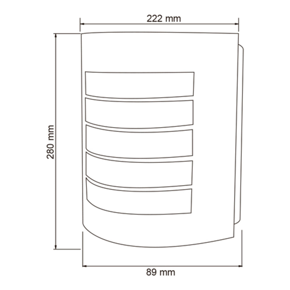 LÁMPARA DE EXTERIOR TURIN TECNOLITE PARA SOBREPONER BASE E27 SATINADO