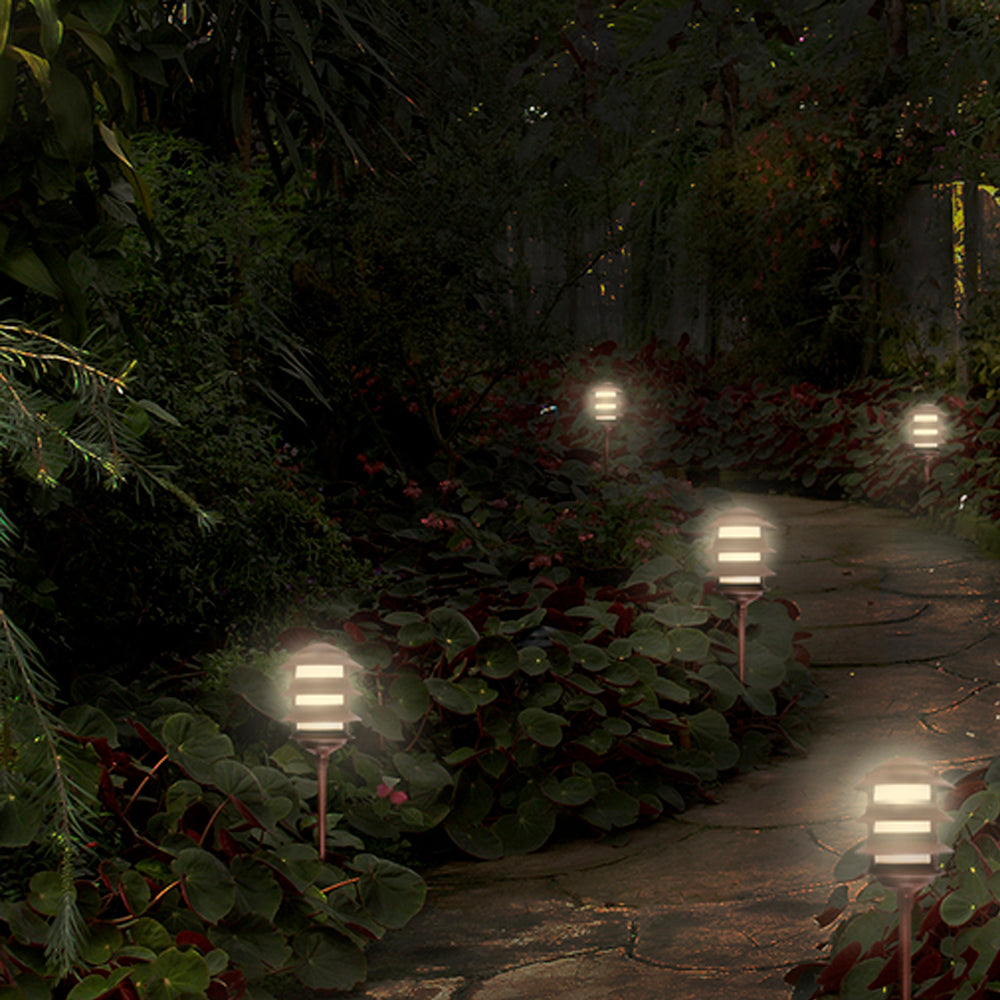 MINI POSTE ANTEQUERA TECNOLITE DE EXTERIOR PARA SOBREPONER IP44 BASE E27 CAFÉ