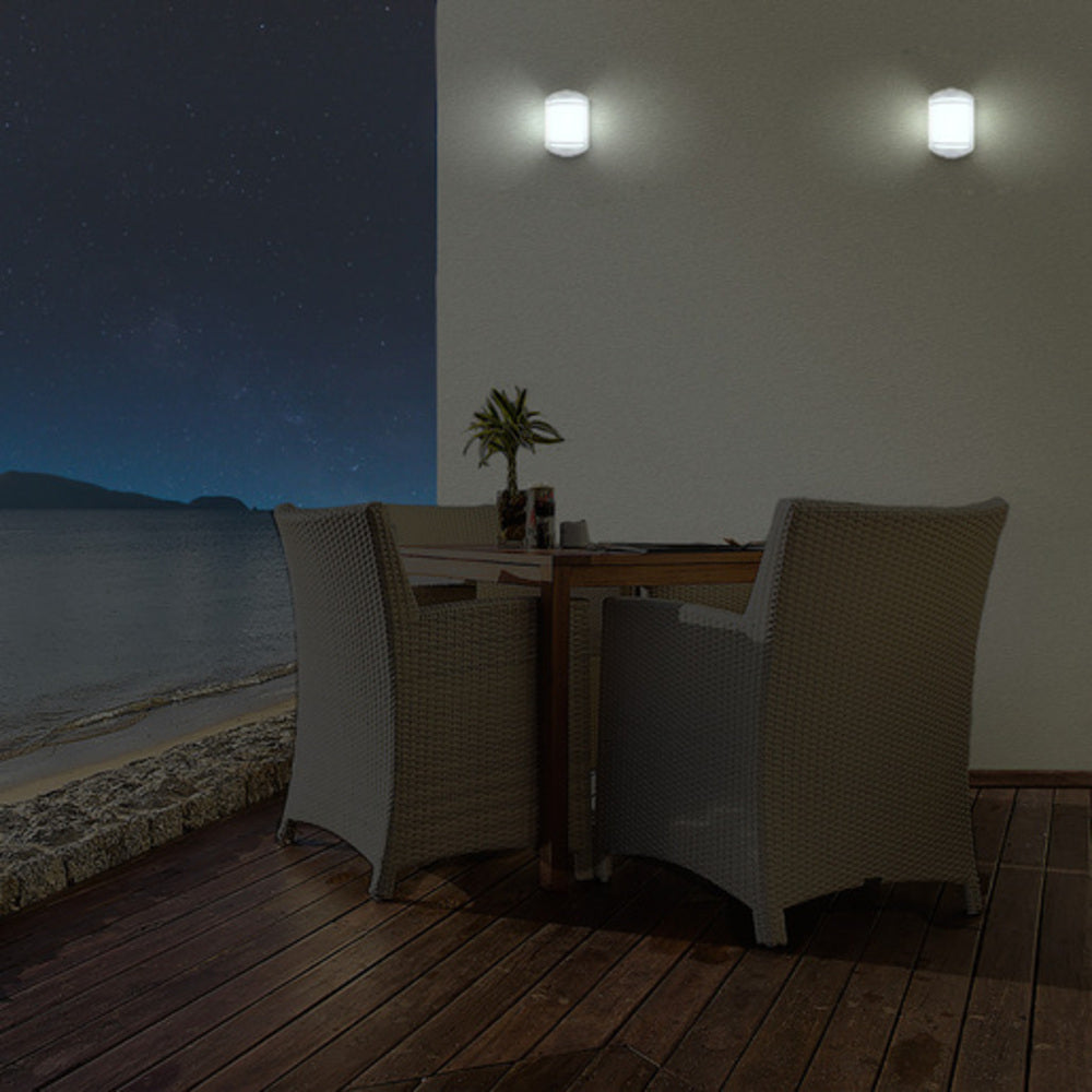 LÁMPARA DE EXTERIOR URBINO TECNOLITE PARA SOBREPONER BASE E27 BLANCO