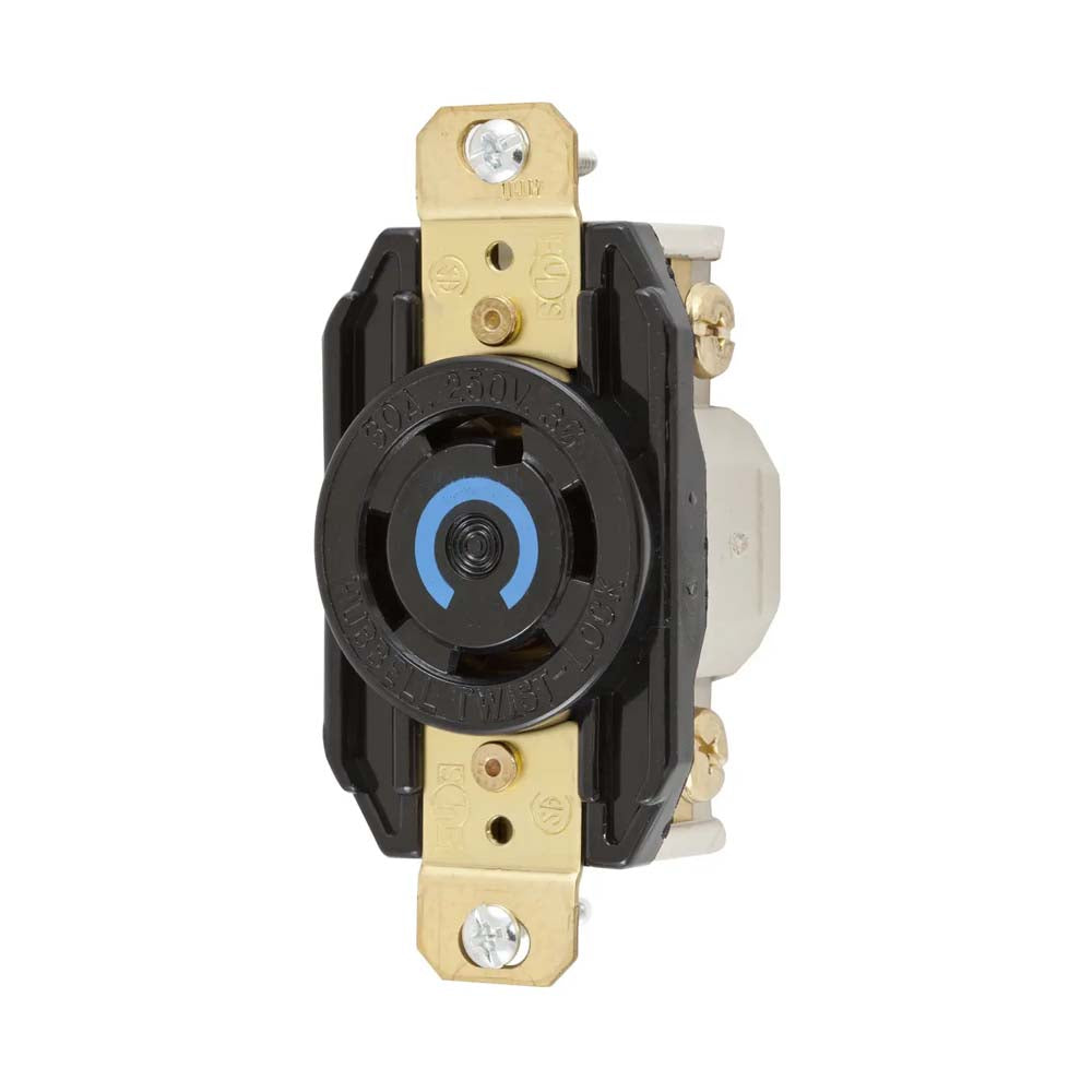 CONTACTO SENCILLO HUBBELL 30A 250V 4H 3F NEMA L15-30R *** OFRECER 02720-000 ***