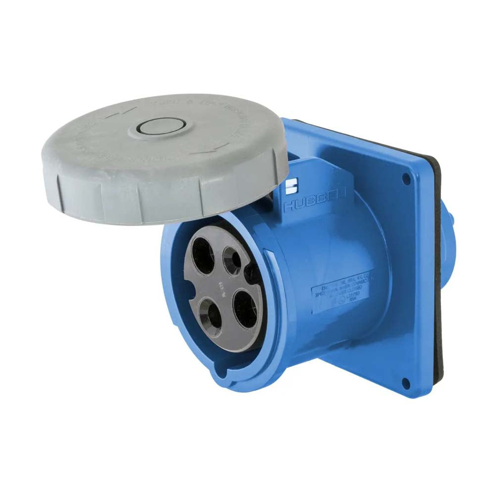 RECEPTACULO PYS 2P-3H 32A/220-240V. HBL332R6W *** HAE ***