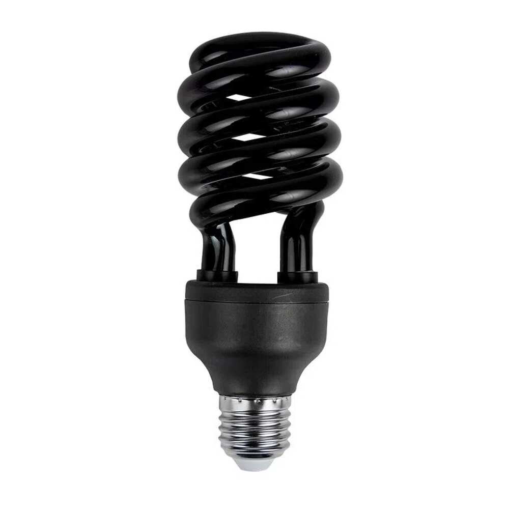 FOCO FLUORESCENTE TECNOLITE 20W LUZ NEGRA BASE E27 NO ATENUABLE