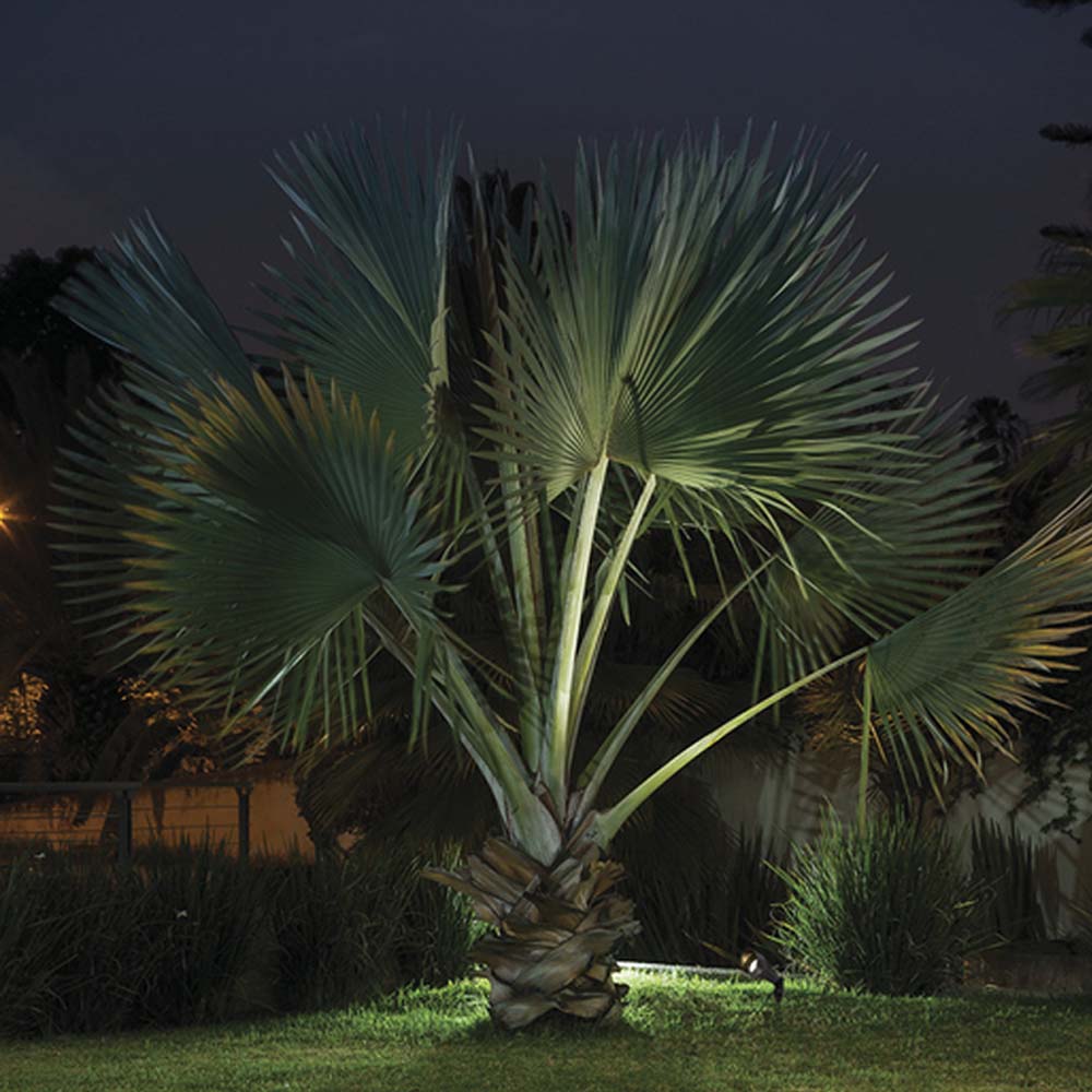 LÁMPARA DE EXTERIOR TECNOLITE BILBAO III PARA SOBREPONER O ESTACA BASE GX5.3 IP44 NO INCLUYE FOCO