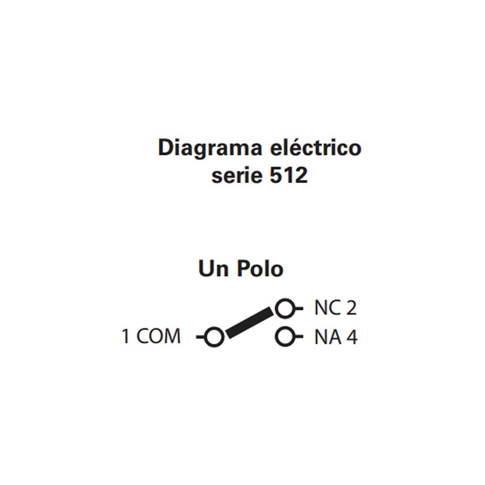 MICROINT. 15A 125-480VCA 1/2HP 125VCA 3/4HP 250VCA 512-109