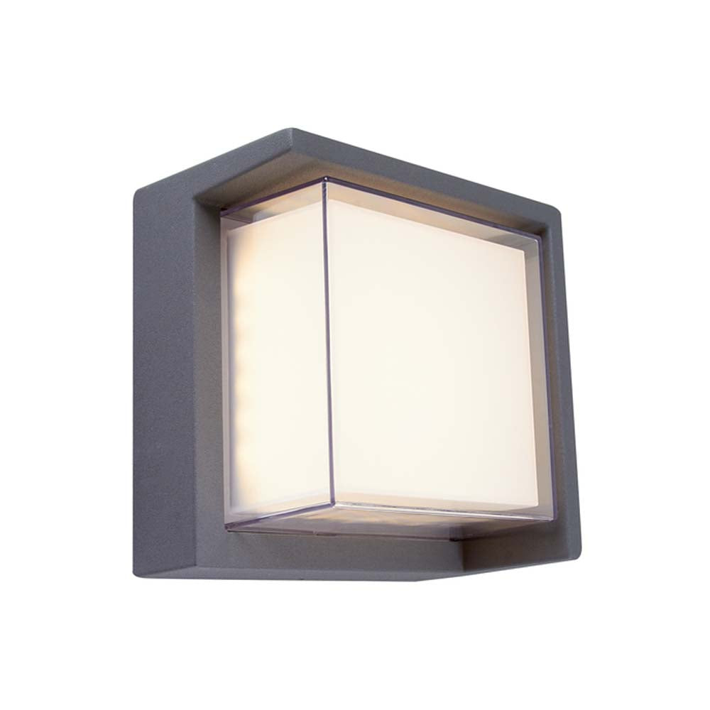 LÁMPARA DE EXTERIOR LED COPEINA TECNOLITE 15W PARED ARBOTANTE LUZ SUAVE CÁLIDA IP65 LED INTEGRADO