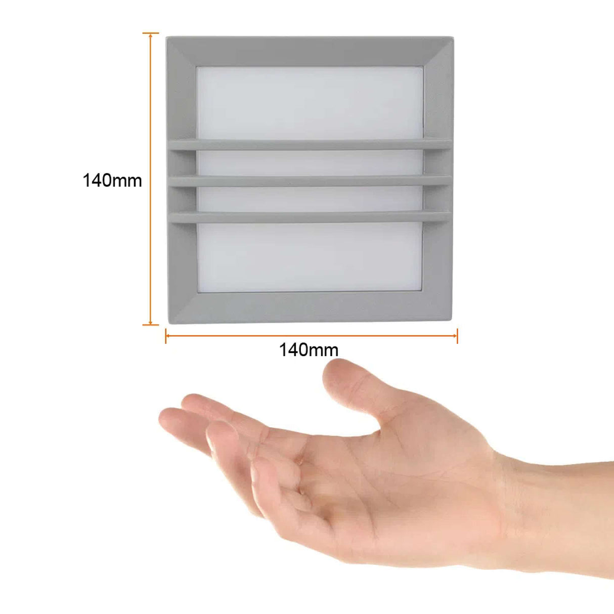 LÁMPARA DE EXTERIOR LED TARENTO TECNOLITE PARA SOBREPONER 3W LUZ BLANCA NEUTRA BASE GX53 ***TECNOLITE HAE***