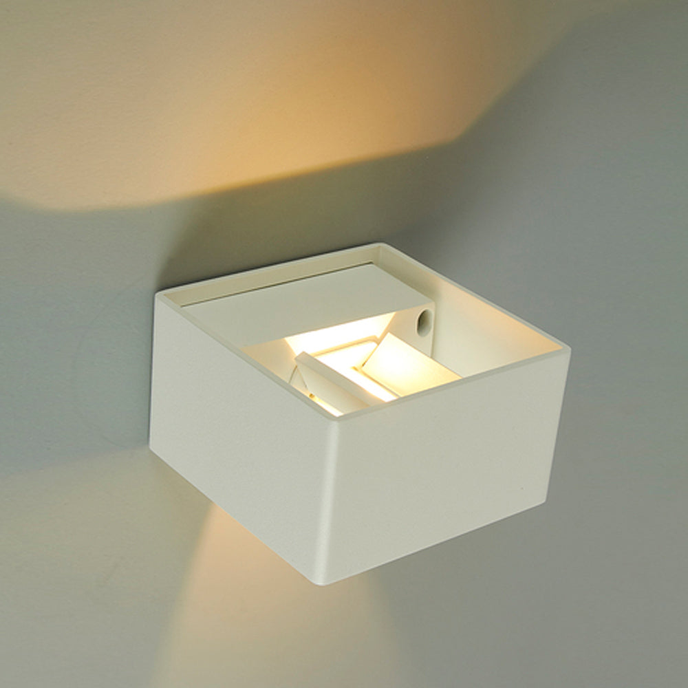 LAMPARA DE EXTERIOR LED ZIBO TECNOLITE PARA SOBREPONER 7.5W LUZ SUAVE CALIDA***HAE2025***